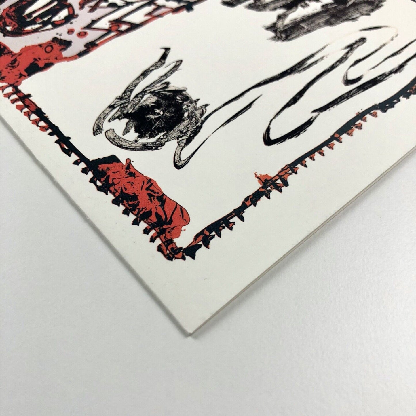 Pierre Alechinsky. Private view invitation | Ronny van de Velde 1999