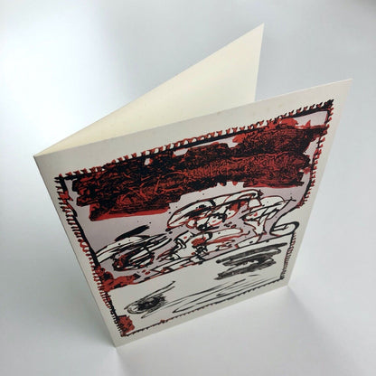 Pierre Alechinsky. Private view invitation | Ronny van de Velde 1999