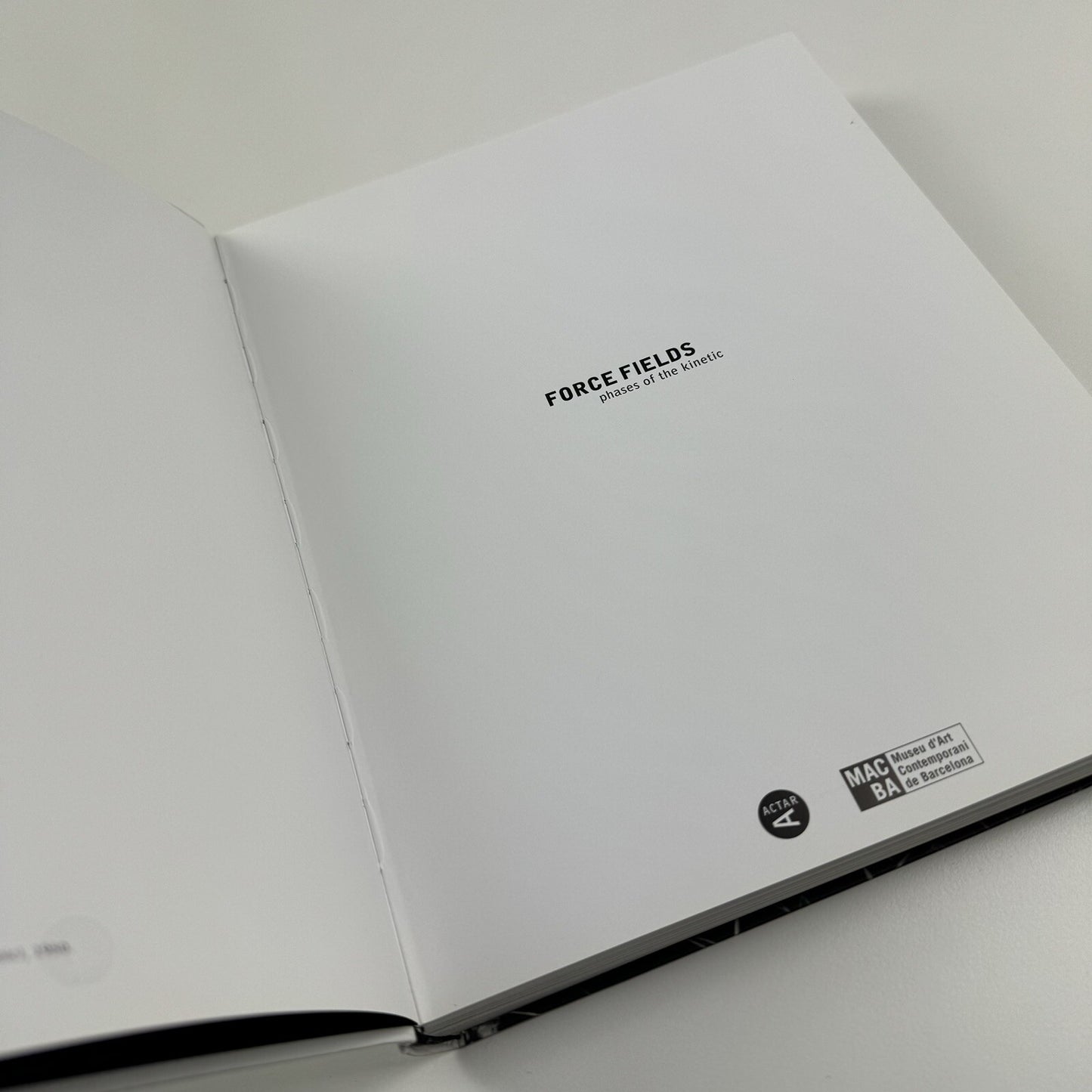 Force Fields – Phases of the Kinetic | Hayward Gallery catalogue, 2000