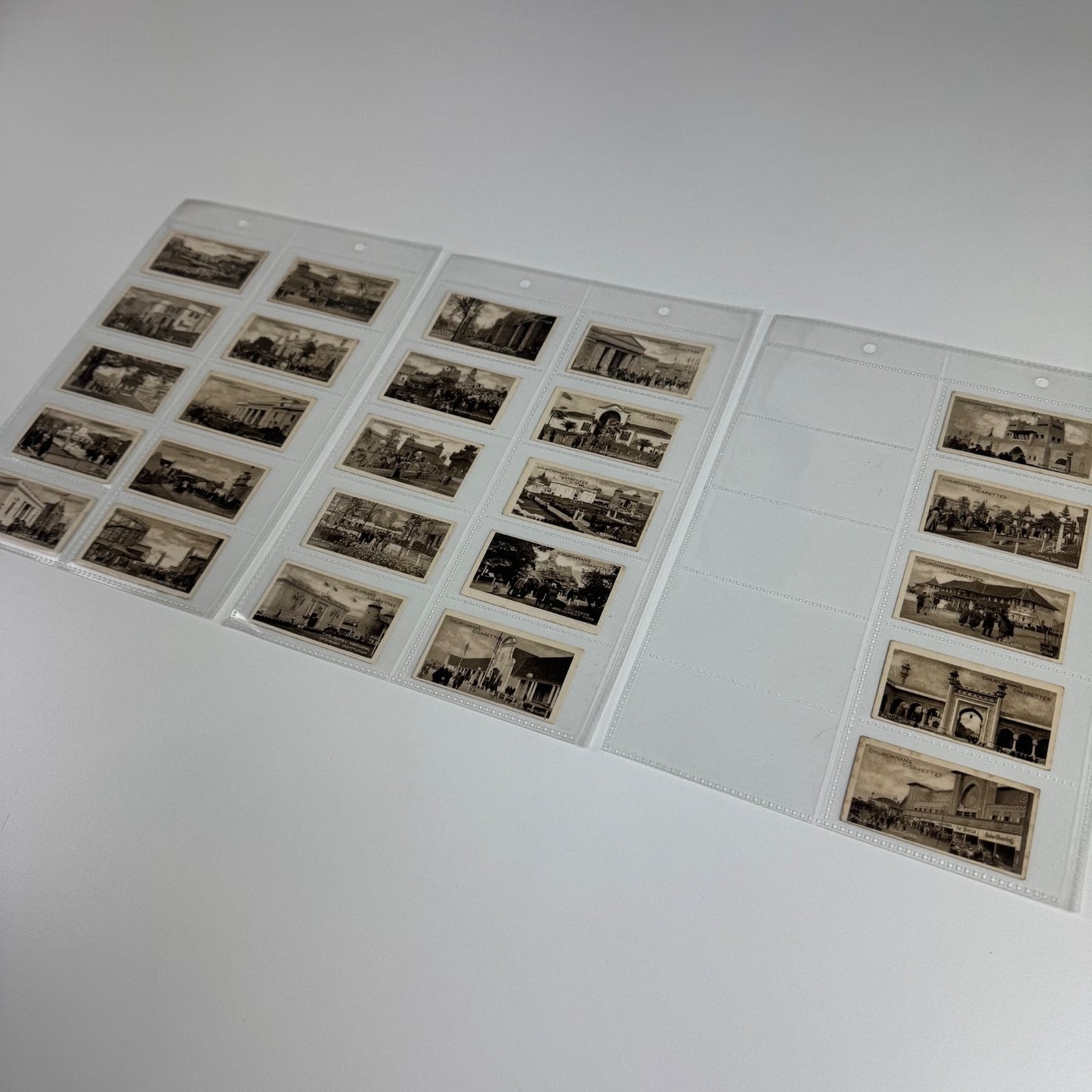 Set of 25 Churchman’s Cigarette cards relating to British Empire Exhibition 1924