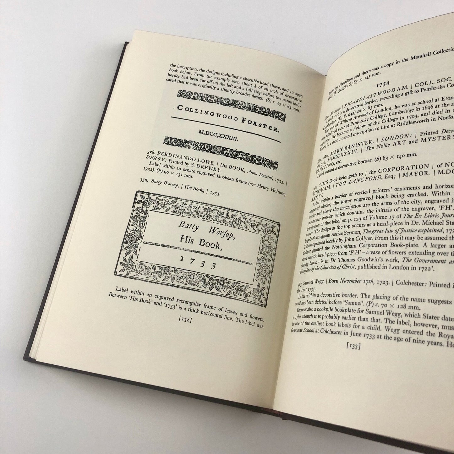 Early Printed Book Labels by Brian North Lee | The Bookplate Society, 1976