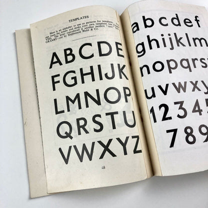 A Guide to Lettering. A Useful Handbook for Ticket, Poster and Sign Writers | Howard Jeremy