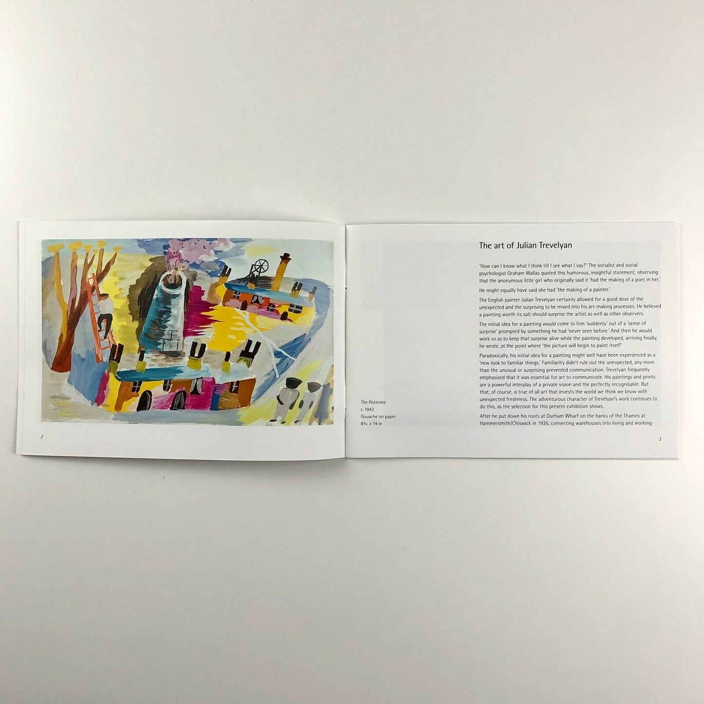 The Art of Julian Trevelyan. Paintings, Watercolours & Etchings | Bohun Gallery exhibition booklet 2008