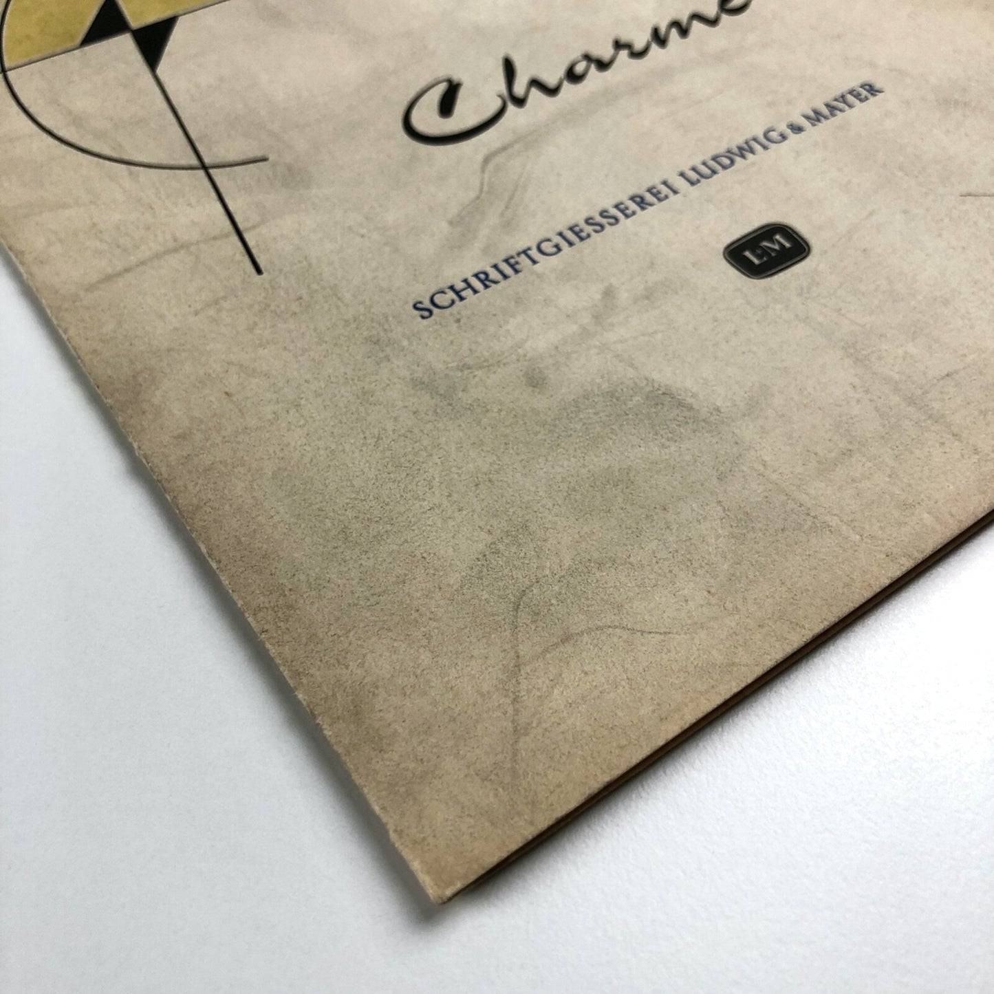 Charme – type specimen leaflet & inserts | Schriftgiesserei Ludwig & Mayer