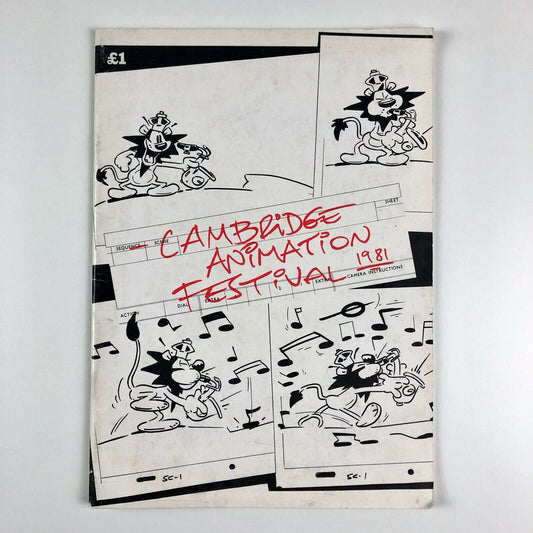 Cambridge Animation Festival 1981 | Cosgrove/Hall and Aardman Animation interest [Danger Mouse and Morph]