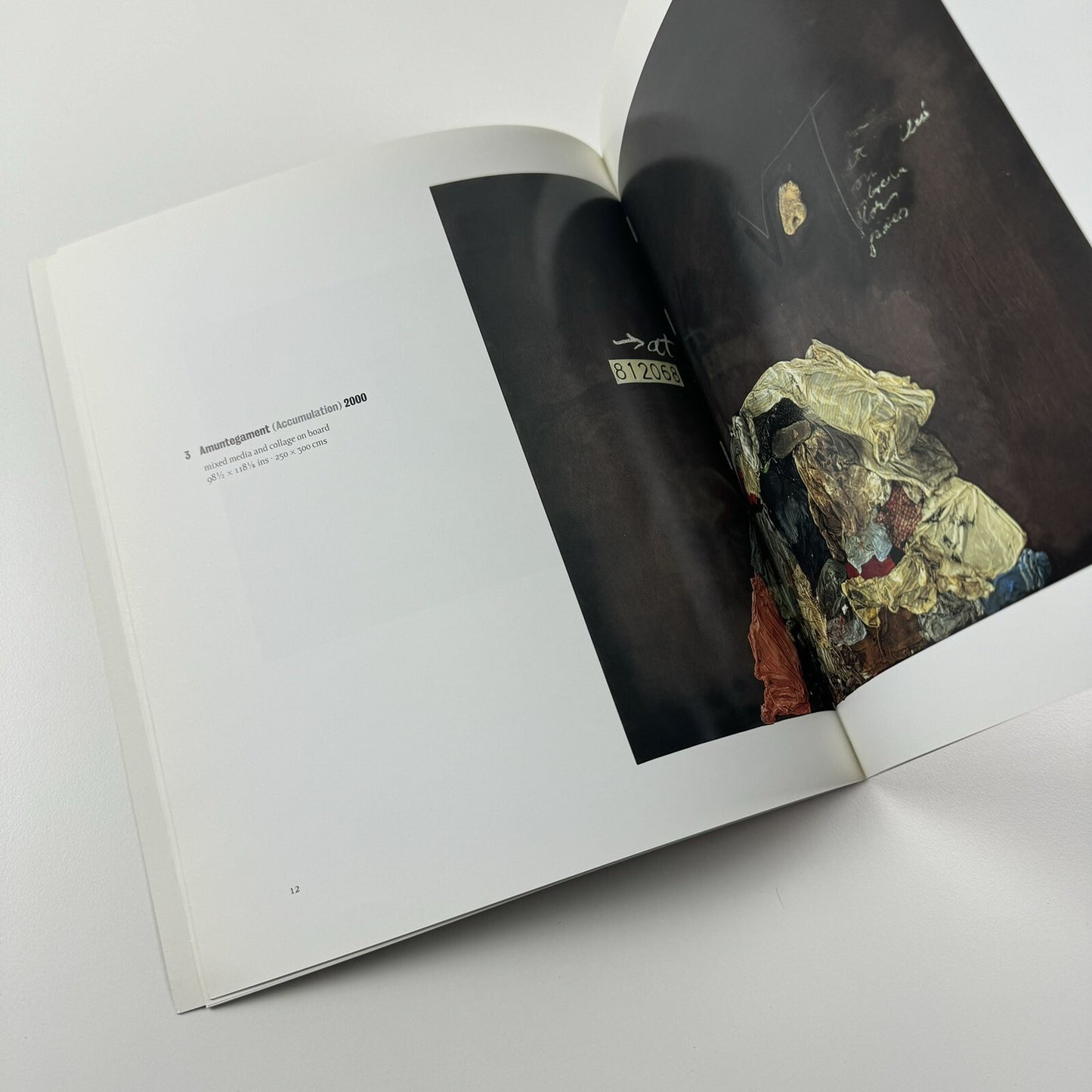Antoni Tapies. Recent Paintings | Waddington Galleries catalogue, 2001