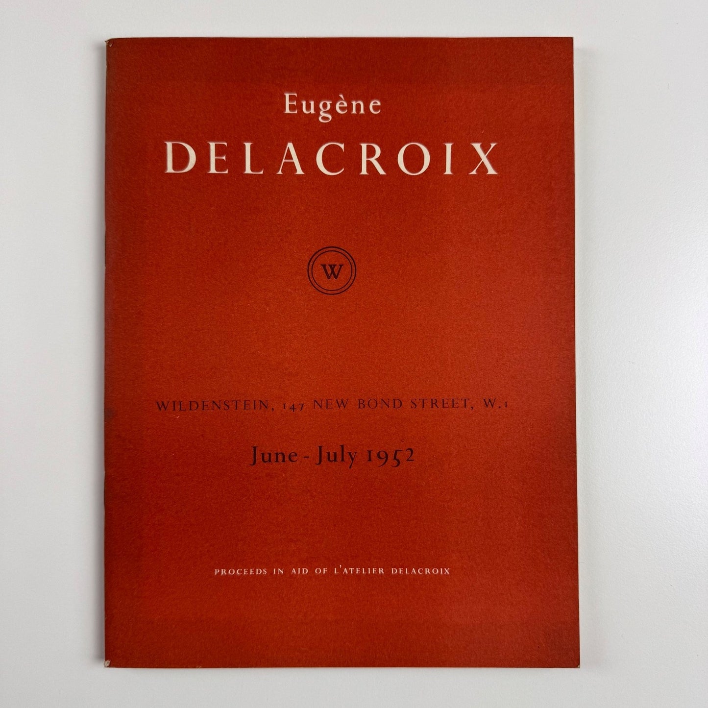 Eugène Delacroix | Wildenstein, London, 1952