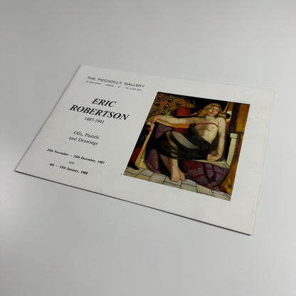 Eric Robertson Oils, Pastels and Drawings | The Piccadilly Gallery, 1987/1988