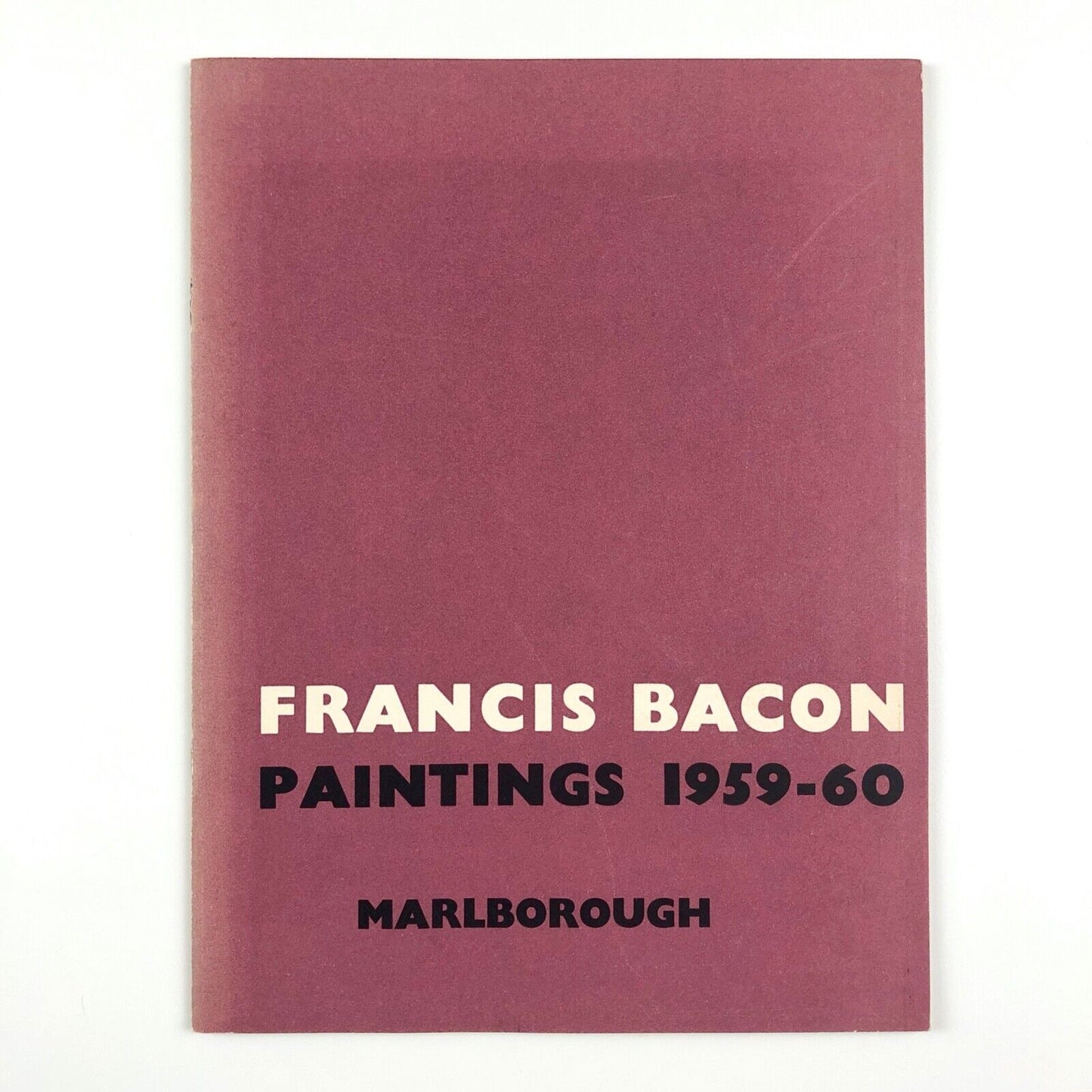 Francis Bacon Paintings 1959-60 | Marlborough Fine Art, introduction by Robert Melville