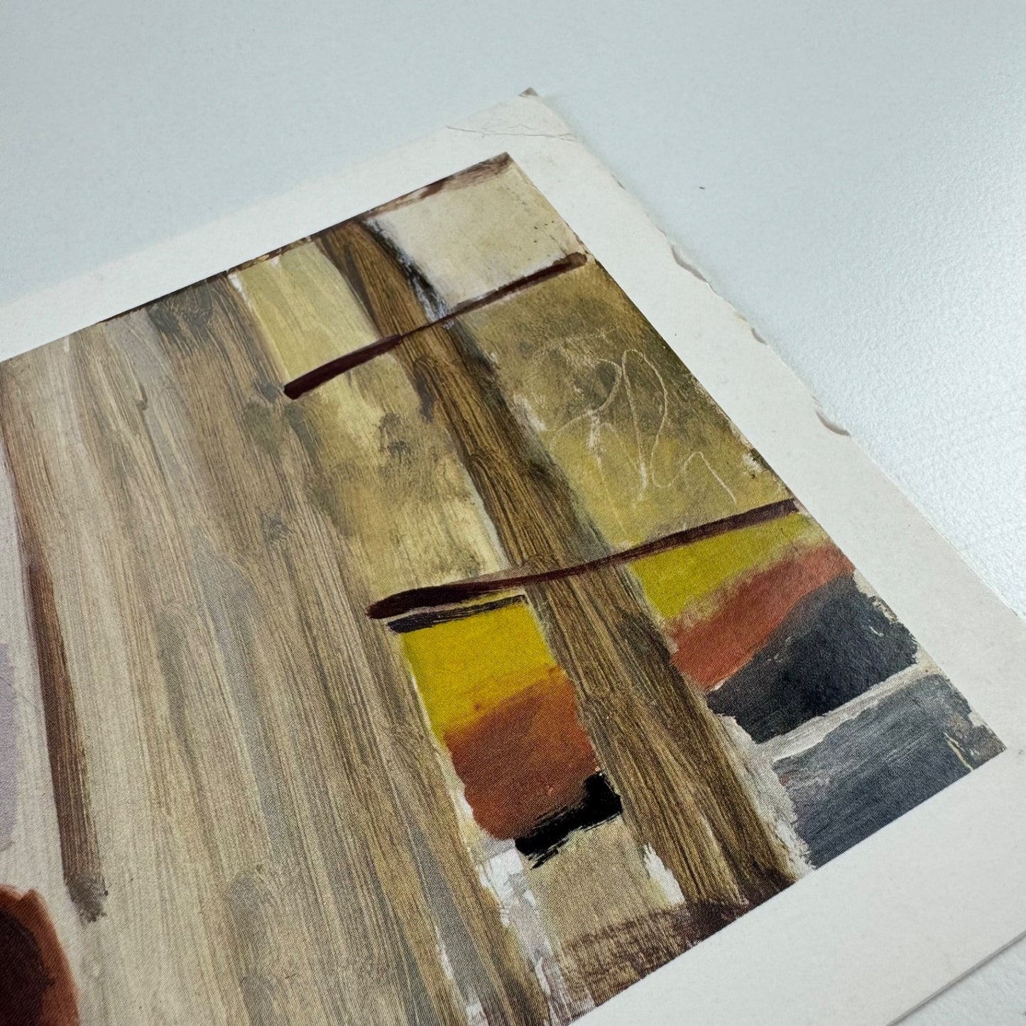 Promotional card for Ivon Hitchens Centenary exhibition Waddington Galleries 1993