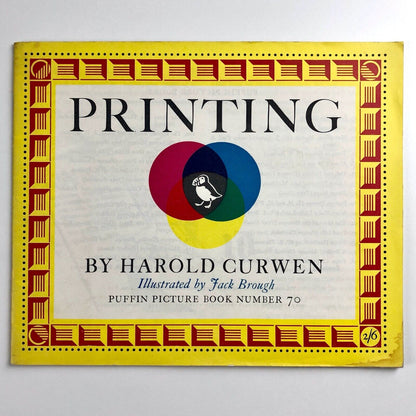 Printing by Harold Curwen illustrated by Jack Brough edited by Noel Carrington |Puffin Picture Book No. 70, 1961 reprint