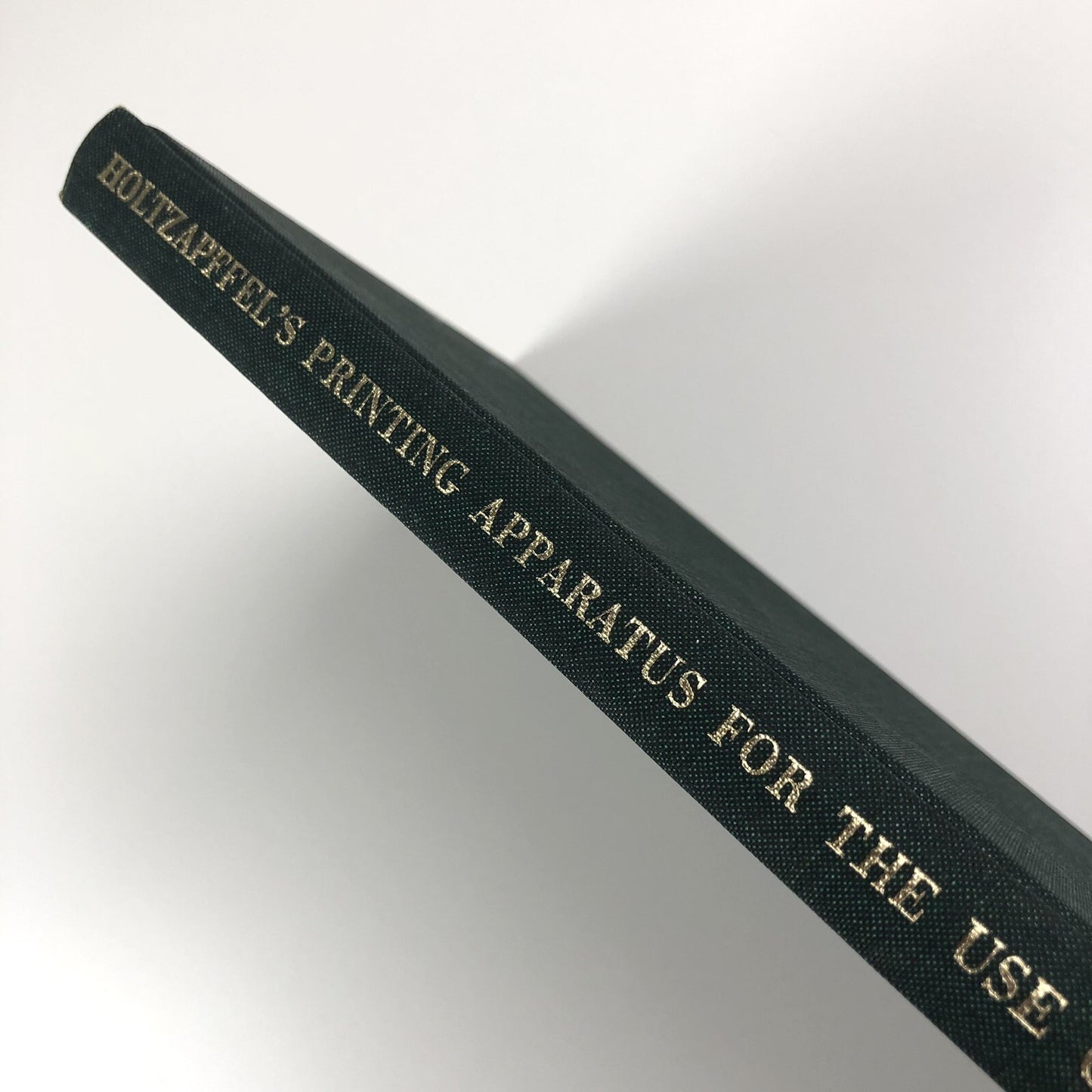 Holtzapffel’s Printing Apparatus for the use of amateurs | James Mosley | Private Libraries Association, 1971