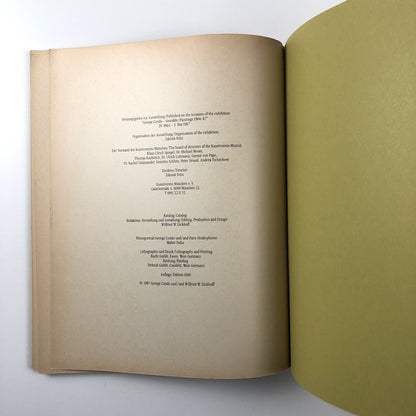George Condo. Gemälde/Paintings 1984-1987 | Kunstverein Munich catalogue, 1987