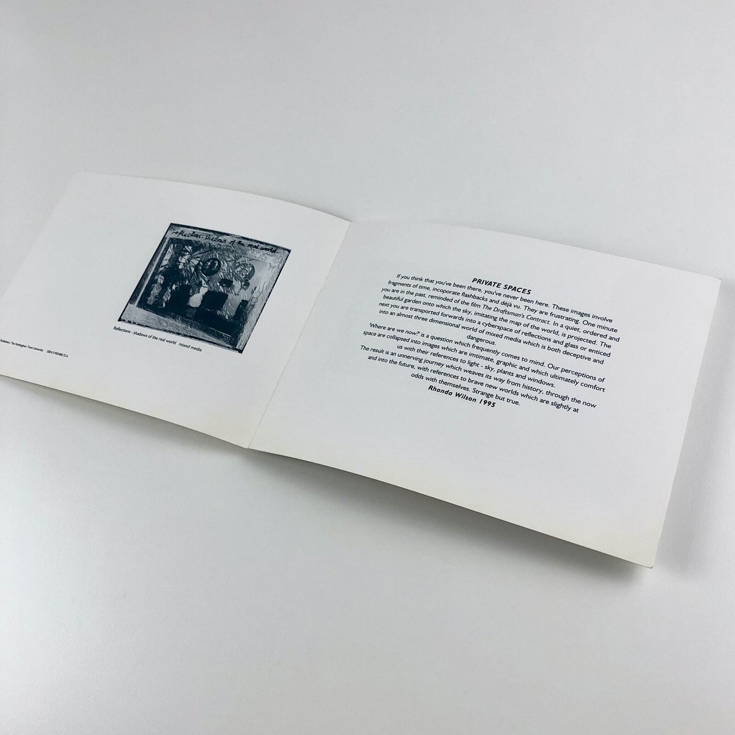 Neville Smith – Private Spaces | Custard Factory exhibition card, 1995