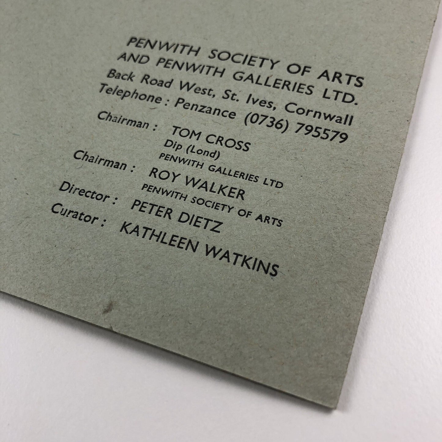 Catalogue – Penwith Festival Exhibition 1983 | The Penwith Society