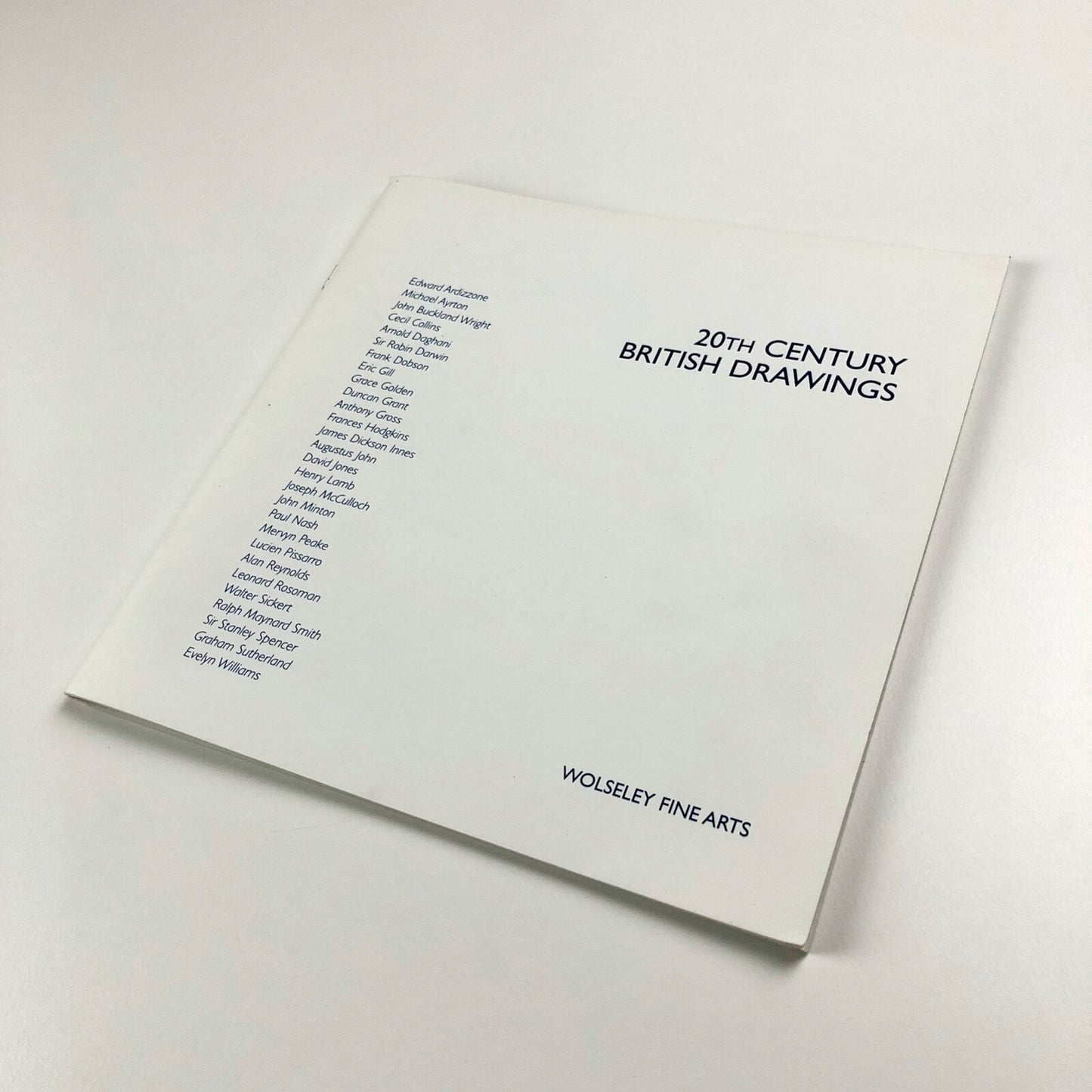 20th Century British Drawings | Wolseley Fine Arts exhibition catalogue, 2003
