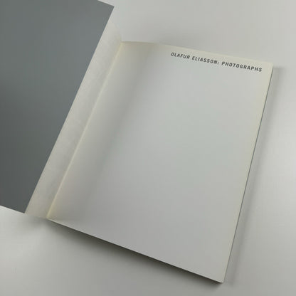 Olafur Eliasson: Photographs by Matthew Drutt | The Menil Collection catalogue, 2004