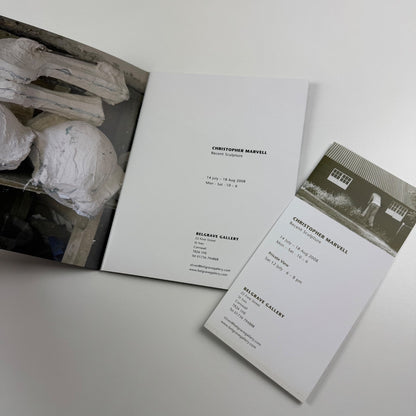 Christopher Marvell. Recent Sculpture | Belgrave Gallery, London, 2008