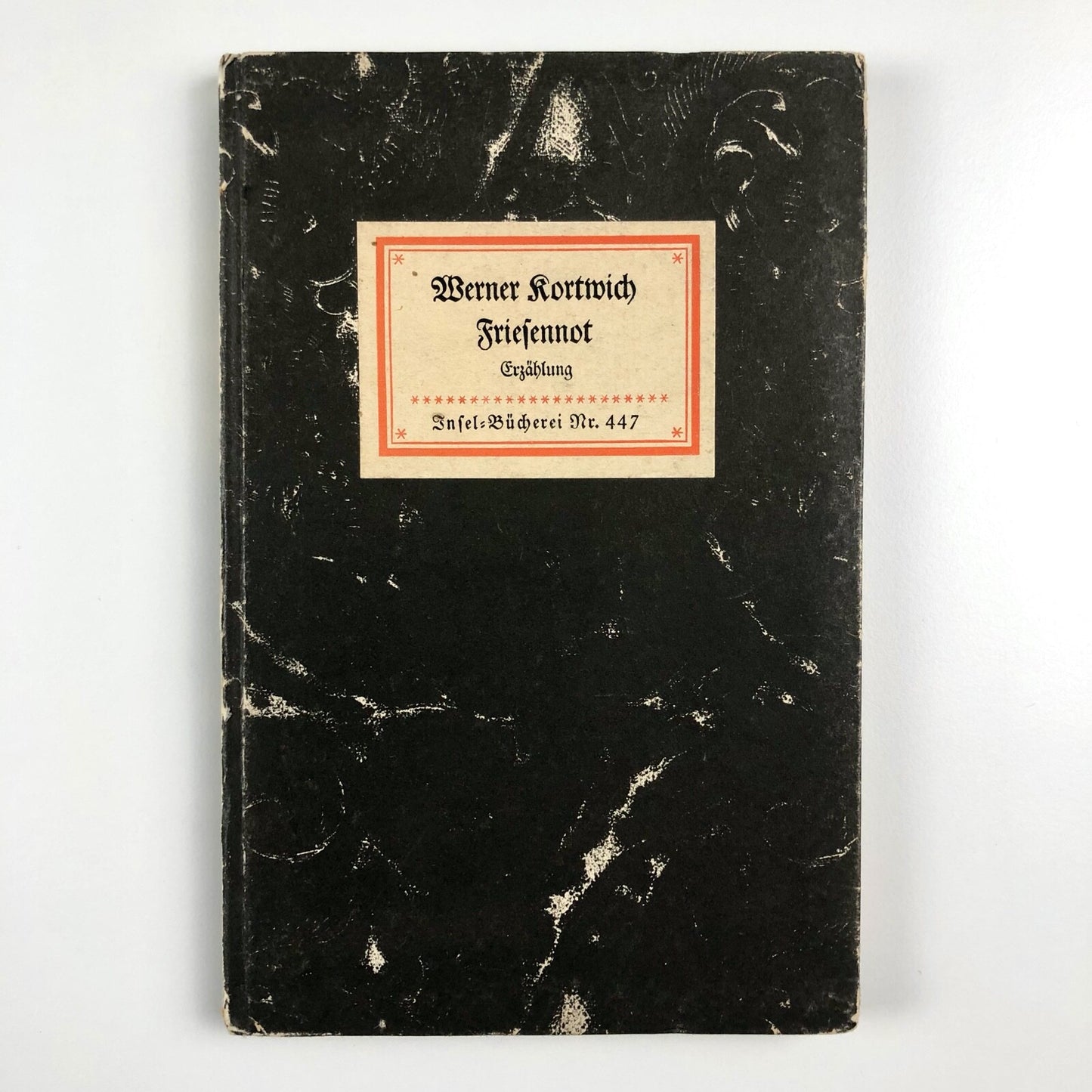 Friesennot: Erzählung (Insel-Bücherei Nr. 447) by Werner Kortwich, c.1935