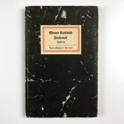 Friesennot: Erzählung (Insel-Bücherei Nr. 447) by Werner Kortwich, c.1935