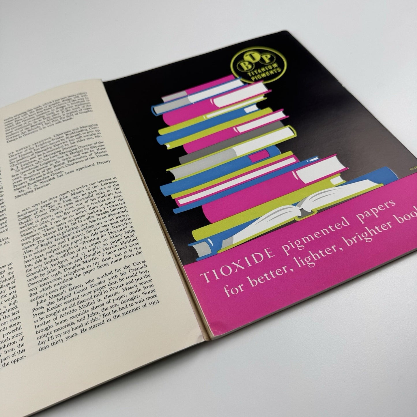 Book Design and Production – Vol 2 No 1 1959 | Printing News Ltd | Editor James Moran