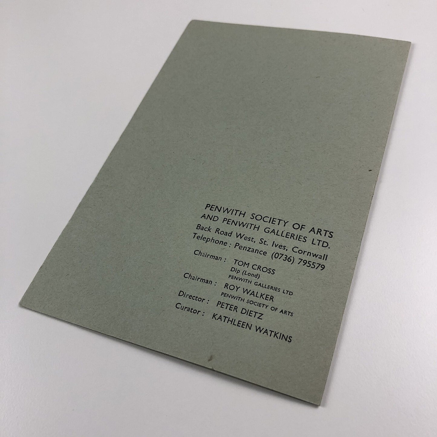 Catalogue – Penwith Festival Exhibition 1983 | The Penwith Society