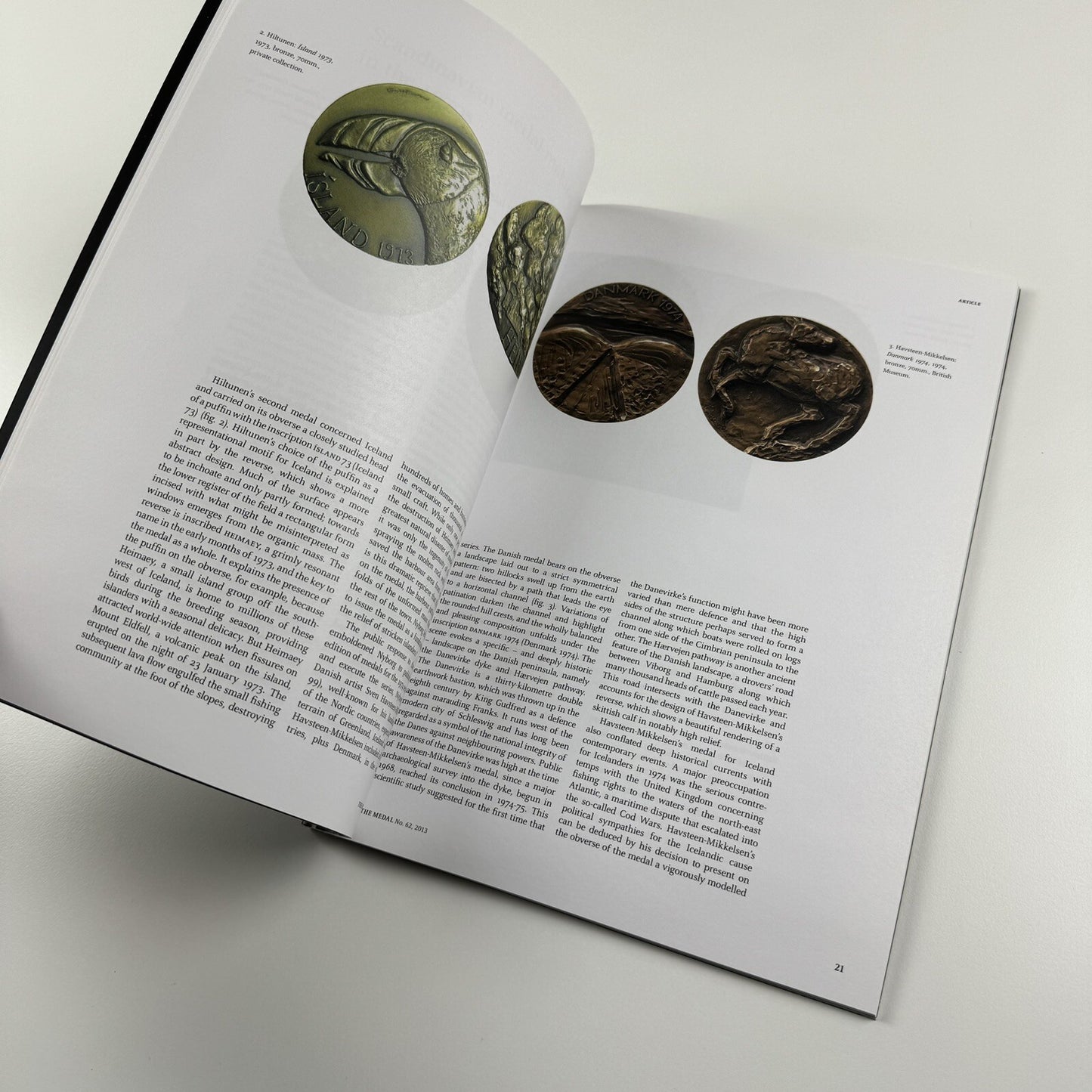 The Medal. British Art Medal Society BAMS journal. Issue No. 62, Spring 2013