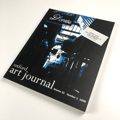 Oxford Art Journal Volume 21, Number 1, 1998 Oxford University Press 1998