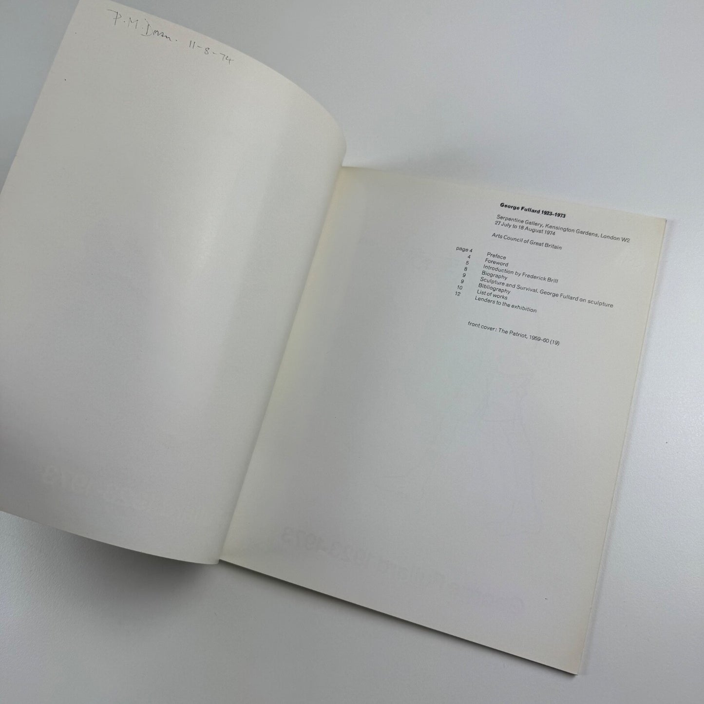 George Fullard 1923–1973 | Serpentine Gallery, London, 1974