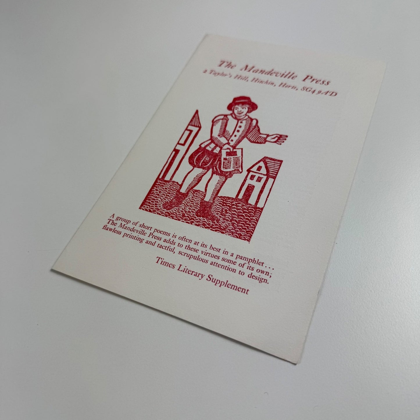 Leaflet for The Mandeville Press books available c.1980s