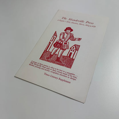 Leaflet for The Mandeville Press books available c.1980s