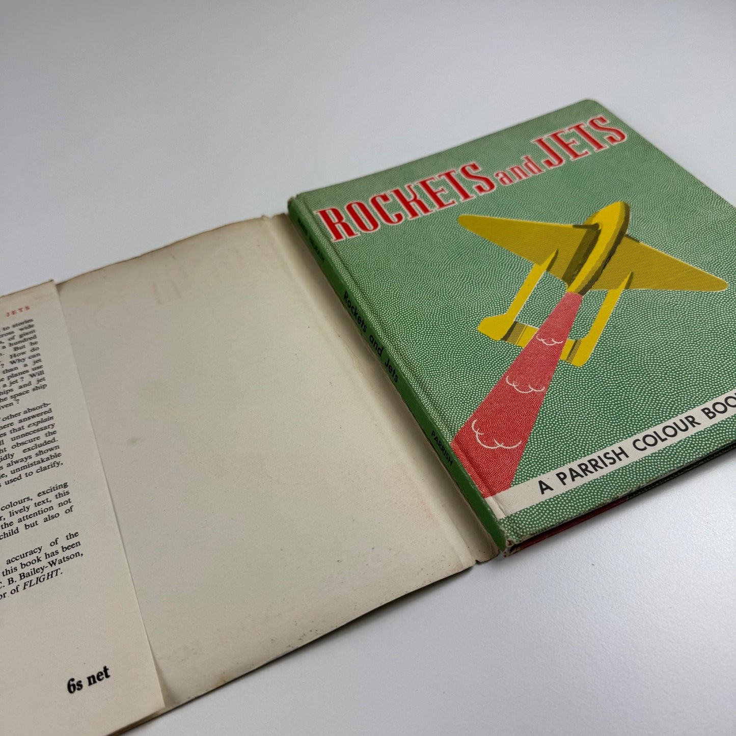 Rockets and Jets by Marie Neurath. Max Parrish, London, 1951 Isotype Institute