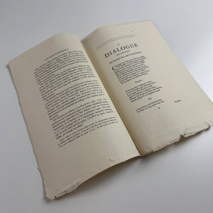 Leaflet for Miscellaneous Poems by Andrew Marvell | The Nonesuch Press, 1923