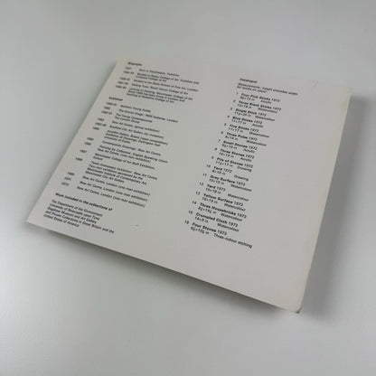 Private view invite – Gerald Park | New Art Centre, London 1973