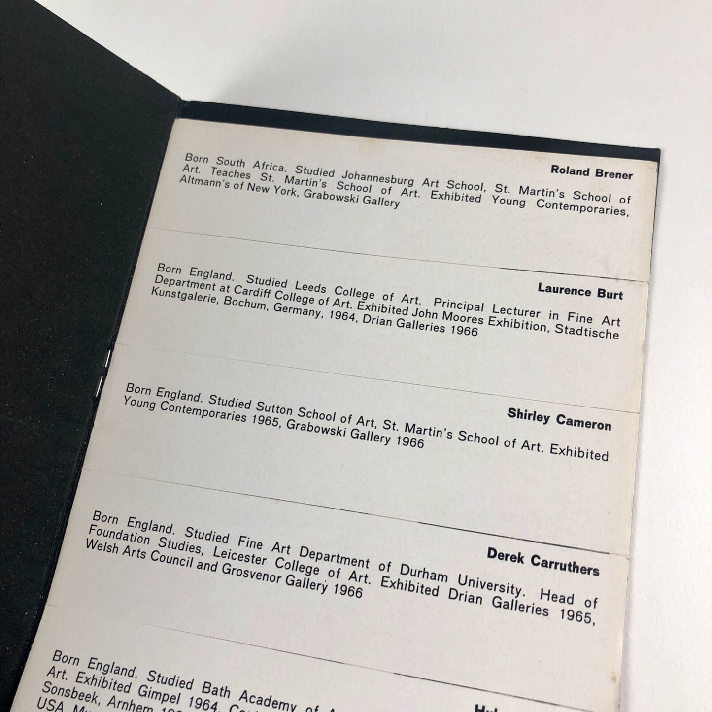 New Dimensions: exhibition of sculpture | Hampstead Arts Council Camden Arts catalogue/guide, 1966