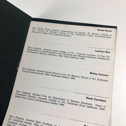 New Dimensions: exhibition of sculpture | Hampstead Arts Council Camden Arts catalogue/guide, 1966