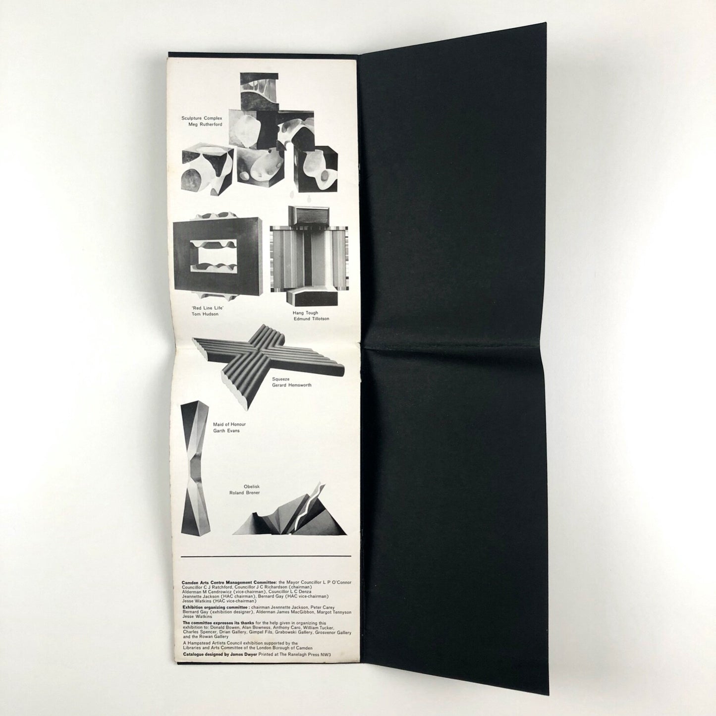 New Dimensions: exhibition of sculpture | Hampstead Arts Council Camden Arts catalogue/guide, 1966