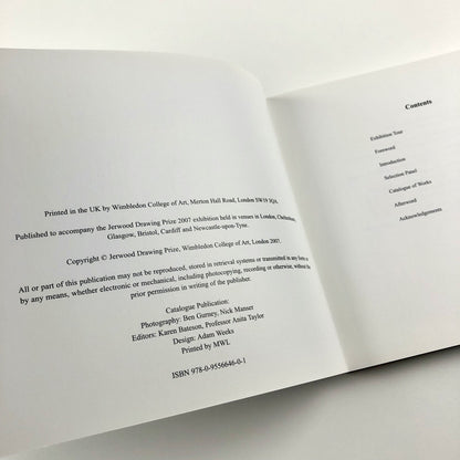 Jerwood Drawing Prize 2007 | Catalogue of exhibits