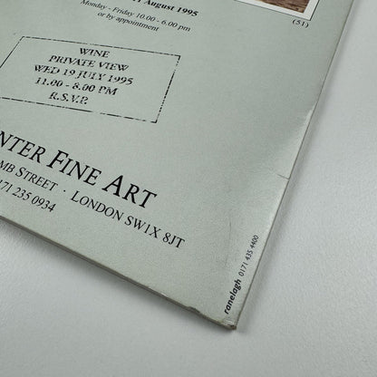 Exhibition leaflet – The Summers Family [Nora and Gerald] | Sally Hunter Fine Art, 1995