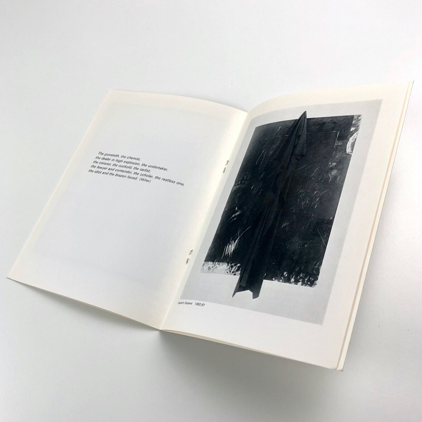 Martin Naylor – Recent Paintings | Juda Rowan Gallery exhibition leaflet, 1981