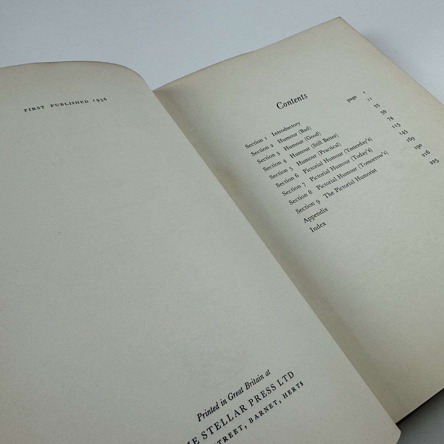 The Good-tempered Pencil. A Survey of Modern British &amp; American Humorous Art by Fougasse | Max Reinhardt, 1956
