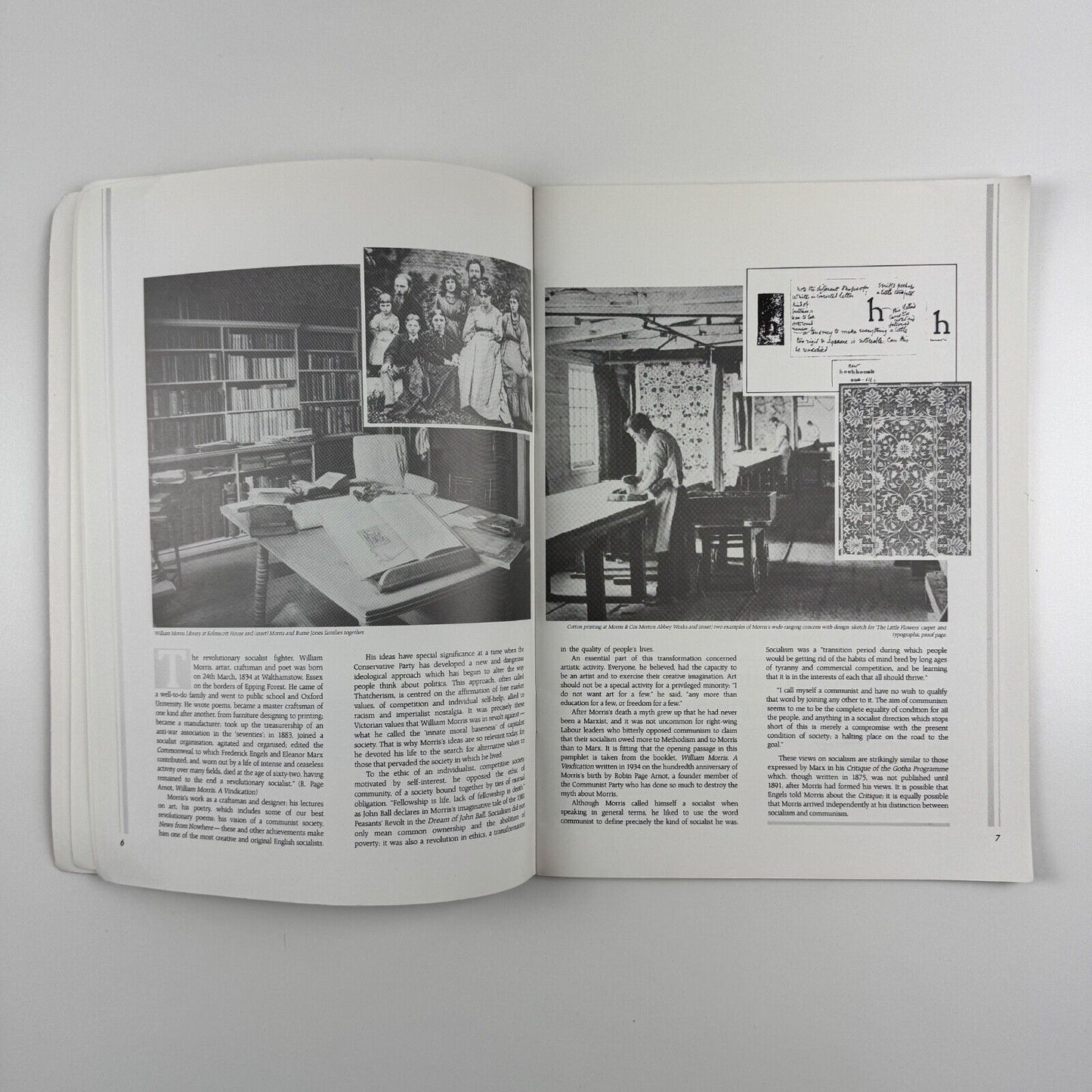 William Morris Now. Socialism by Design by Roger Simon | Communist Party Publication, 1984