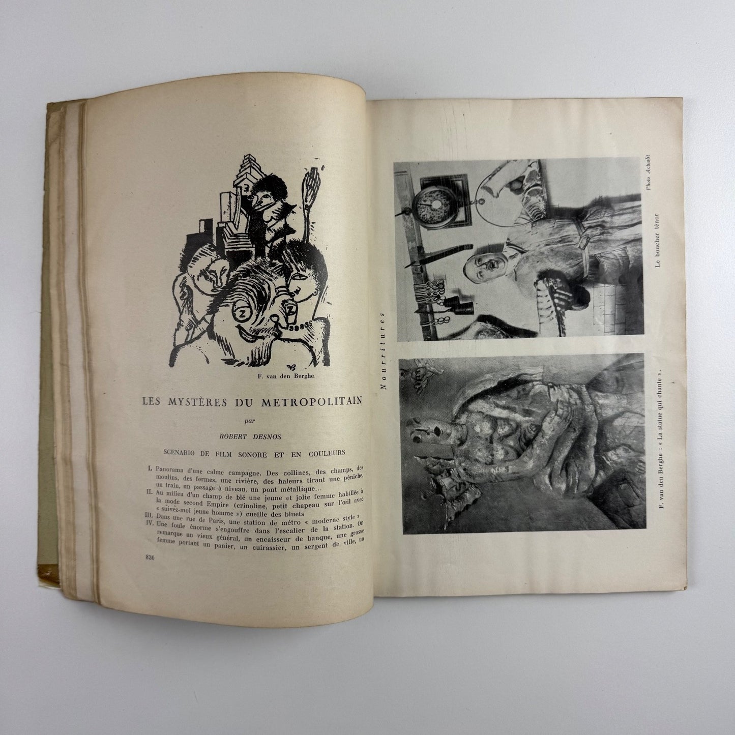 Variétés. Revue Mensuelle Illustree de L'esprit Contemporain April 1930, Annee No 12 | Edited by P.G. van Hecke