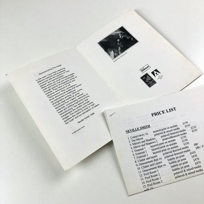 Neville Smith – Photographic Works 1996 | Nottingham Trent University exhibition card