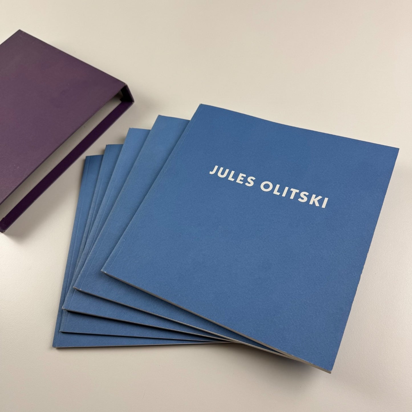 Jules Olitski. Five catalogues in slip case | Salander-O'Reilly Galleries, 1990