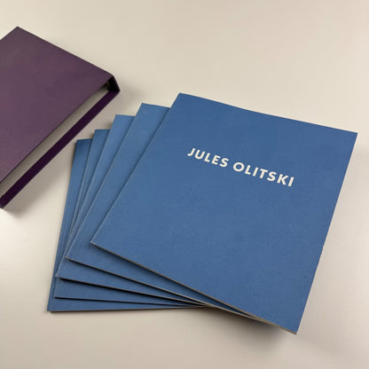 Jules Olitski. Five catalogues in slip case | Salander-O'Reilly Galleries, 1990