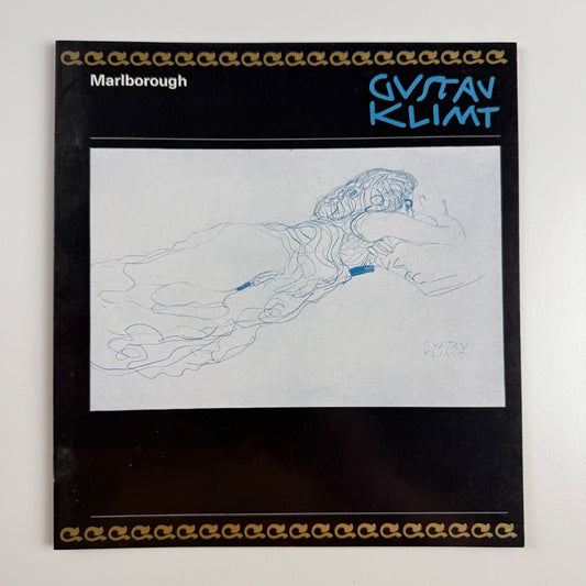 Gustav Klimt. Paintings and Drawings | Marlborough Oct-Nov 1965 design by Gordon House