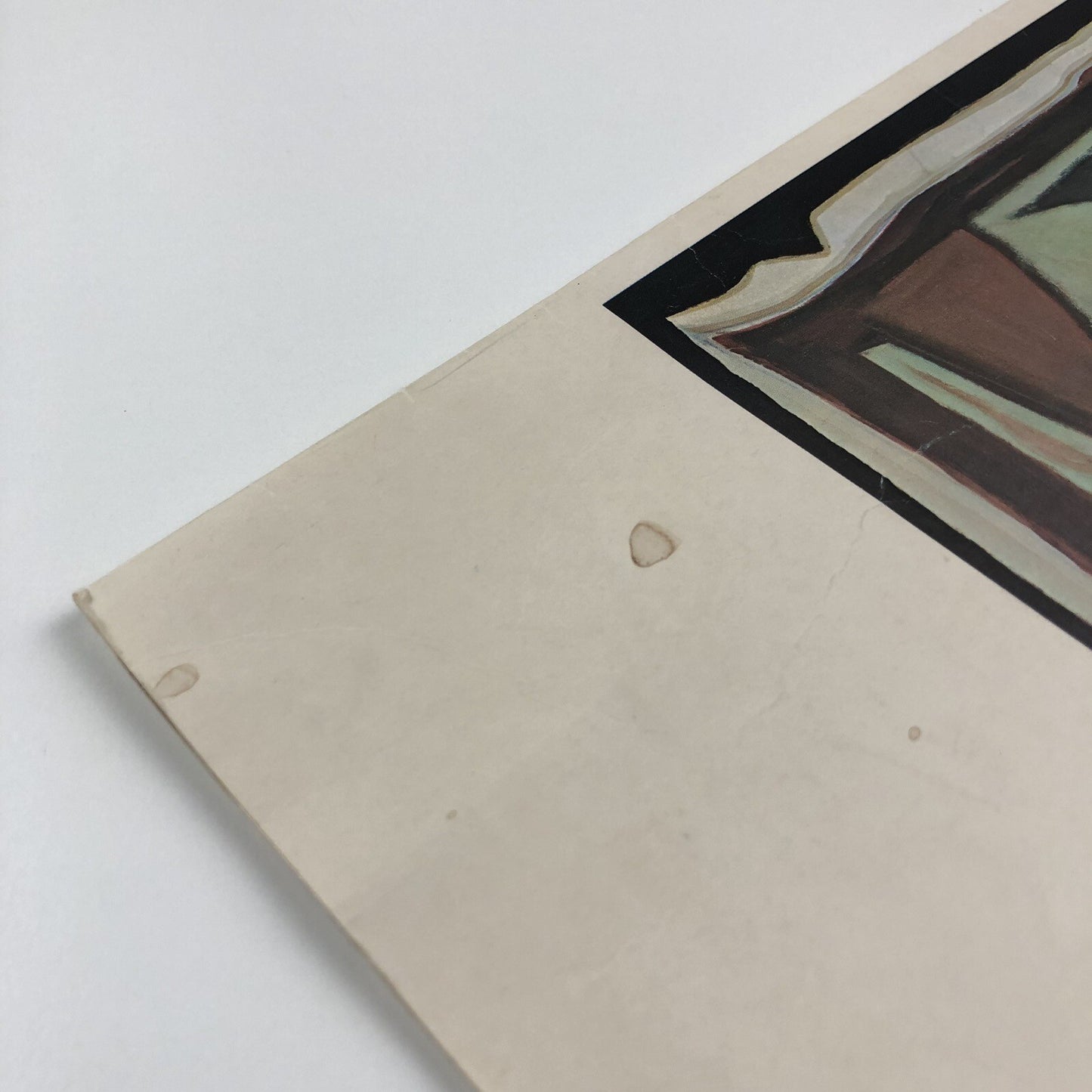 Tony O'Malley folded card | Intro by Patrick Heron | Touring exhibition, 1974