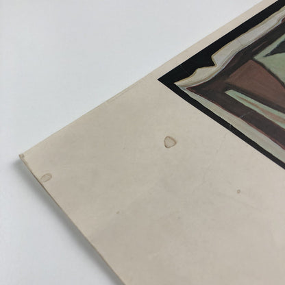 Tony O'Malley folded card | Intro by Patrick Heron | Touring exhibition, 1974