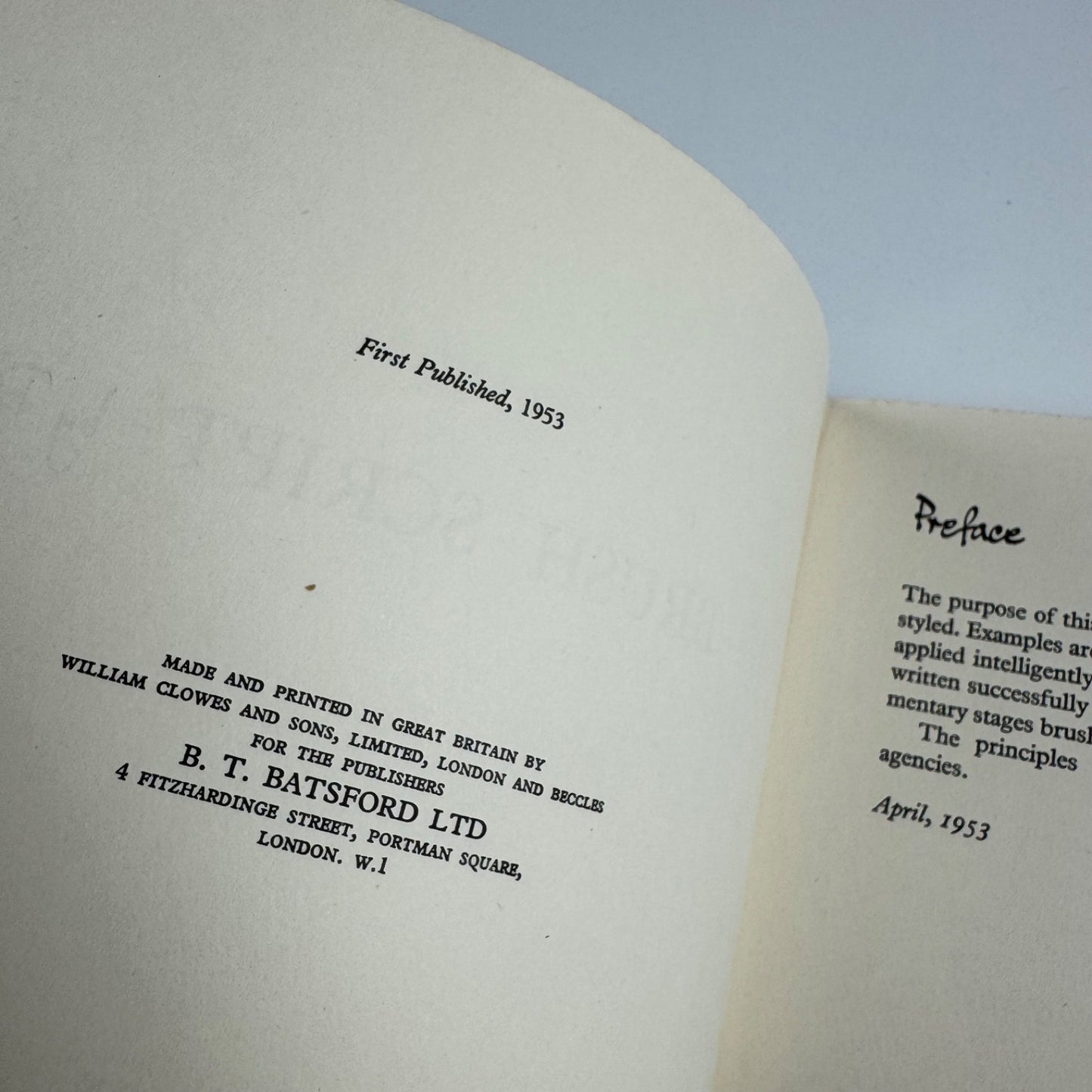 Brush Script by Donald Stevens | Batsford, 1953